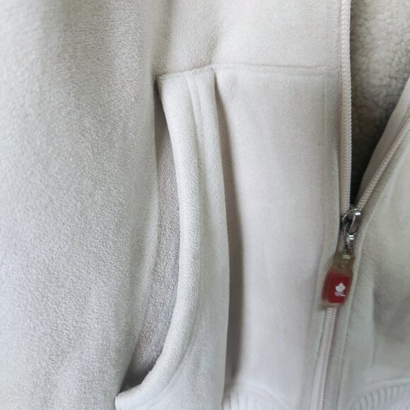 Olympic 06 Jacket Faux Suede Sherpa Lined Jacket HBC Canadian Olympic Team - Picture 15 of 15